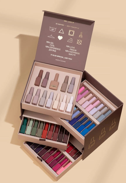 Natürliche Töne, die zu jedem Stil passen — von Nude bis zu lebendigen Sommerlooks.