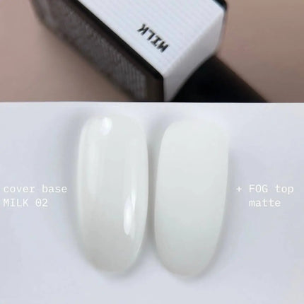 BIBLIOTEKA Камуфлирующая База №02 Milky 10ml