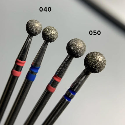 Преміум Алмазна фреза “Ball” 4.0 mm Blue Profmanicure Freza