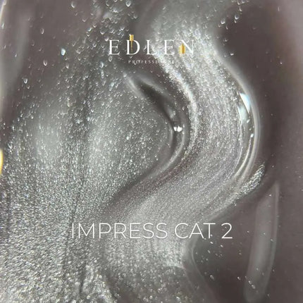 Edlen Cat Eye Impress №2 Platinum 9ml