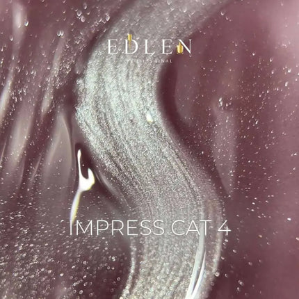 Edlen Cat Eye Impress №4 Pale Pink 9ml
