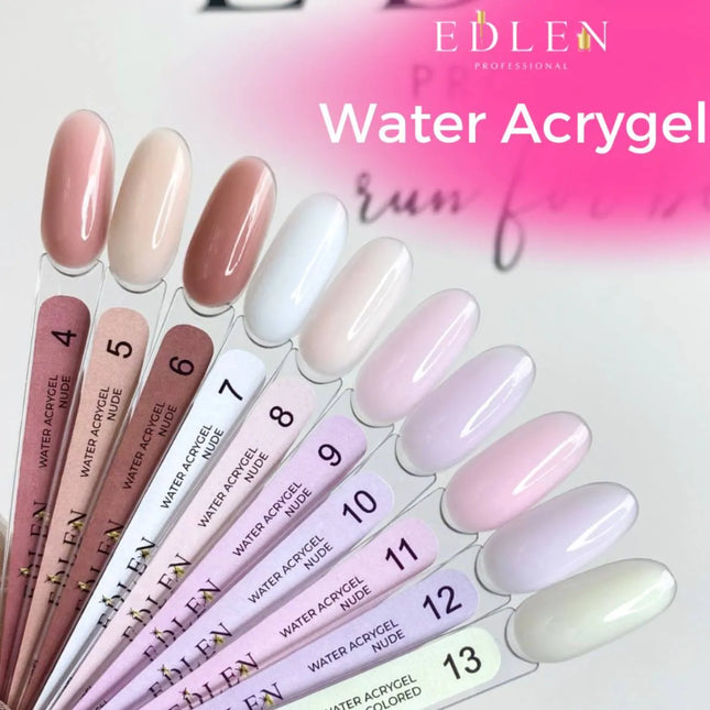 Edlen Water Acrygel Nr. 04 Pfirsich Braun 15ml