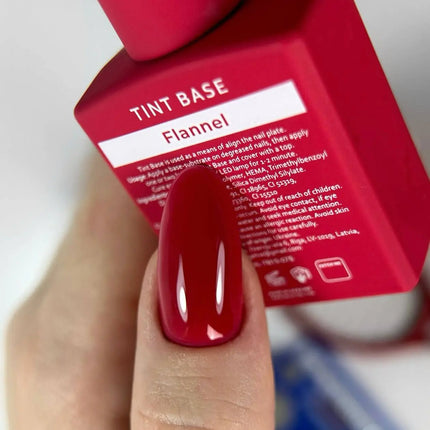Cover Tint База Колір Flannel "Bright red" 15 ml HEYLOVE