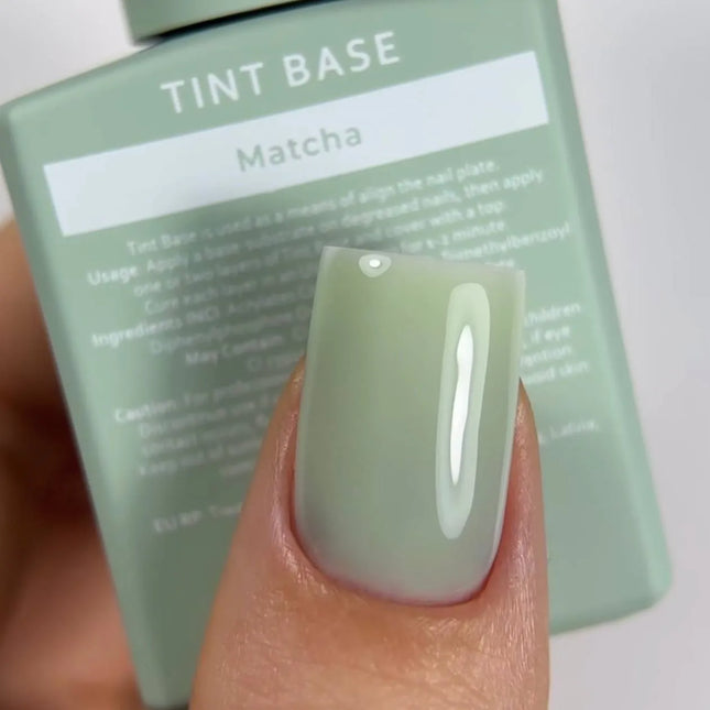 Cover Tint Base Color Matcha «Серо-мятный» 15 ml HEYLOVE