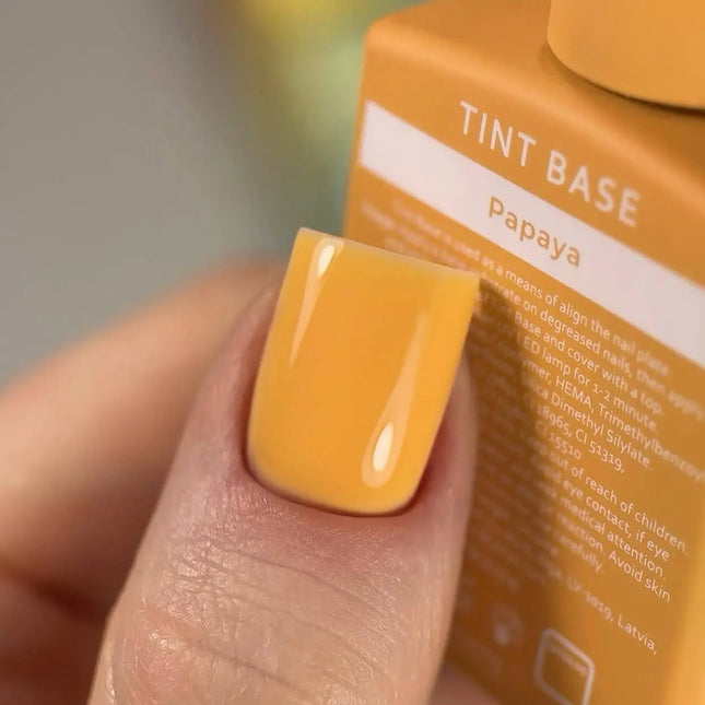 Cover Tint Base Color Papaya «Желтый горячий» 15 ml HEYLOVE