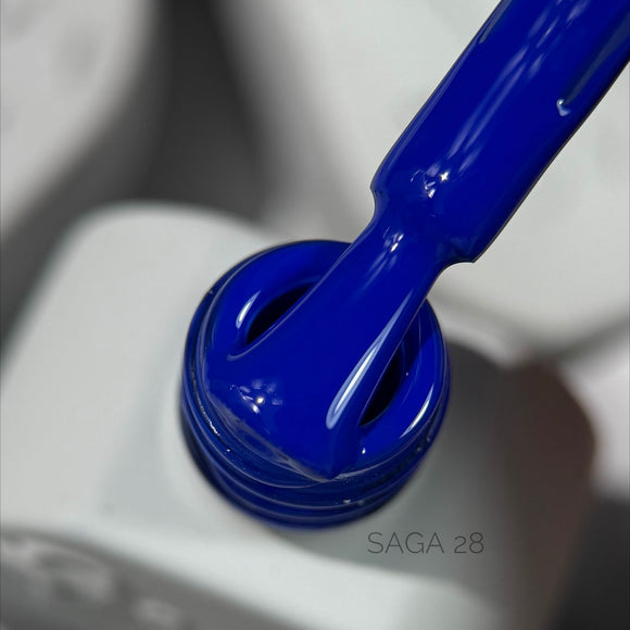Gel-Lack Saga 28 Dunkelblau 10 ml