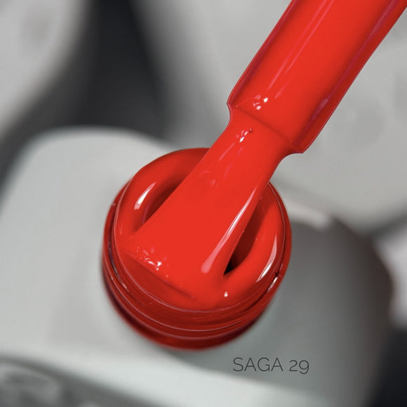 Gel-Lack Saga 29 Classic Red 10 ml