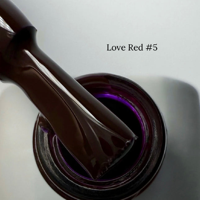 Гель-лак Saga Love Red 2 Shimmer 10 ml