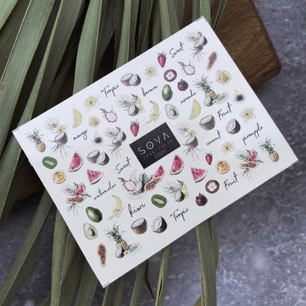 Nagelsticker - Sova Dekor 093 Beeren