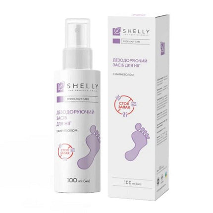 Feet Deodorant Farnesol Stop Odor Shelly 100 ml