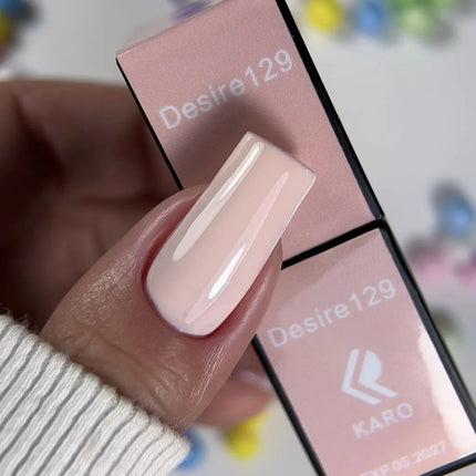Гель-лак Desire 129 Baby pink 8 мл KARO