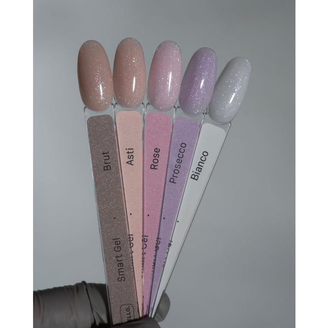Моделюючий гель для нігтів (рідкий) – HEYLOVE Smart Gel "Bianco", 15 мл