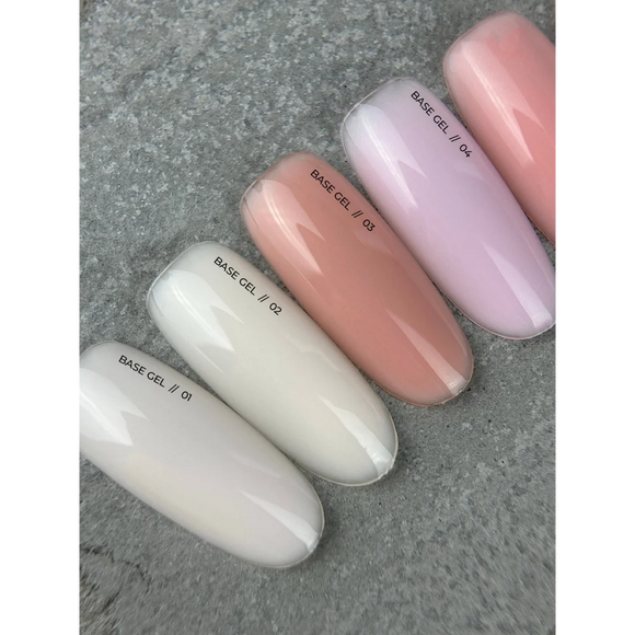 Base BaseGEL №2 15 мл (with brush) Siller - Bottle gel