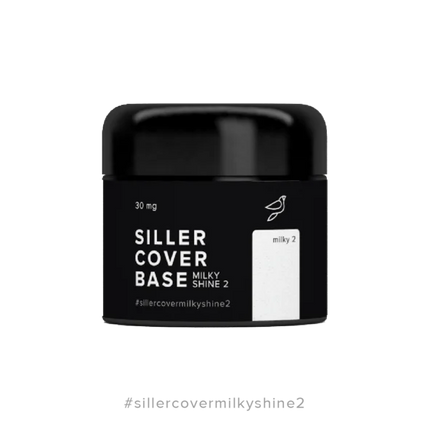 Base Cover MILKY SHINE №2 30 ml (blue) Siller - Cover Base