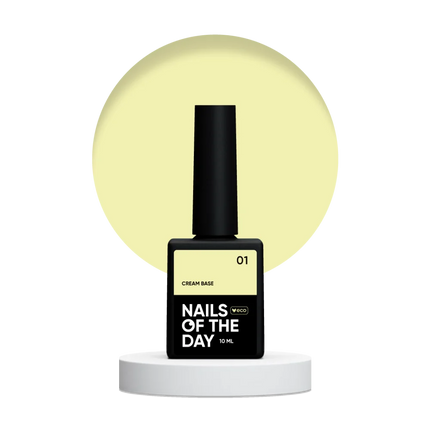 Base Cream №1 10ml NAILSOFTHEDAY - Color Base