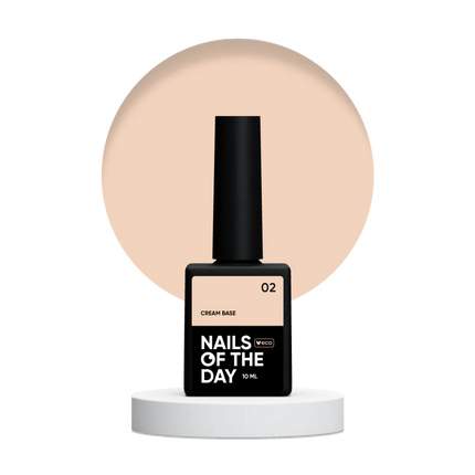 Base Cream №2 10ml NAILSOFTHEDAY - Color Base