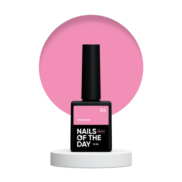 Base Cream №4 10ml NAILSOFTHEDAY - Color Base