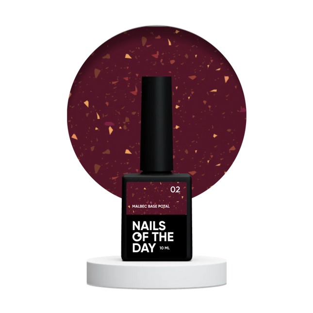 Base Malbec Potal №2 10 ml NAILSOFTHEDAY - Color Base