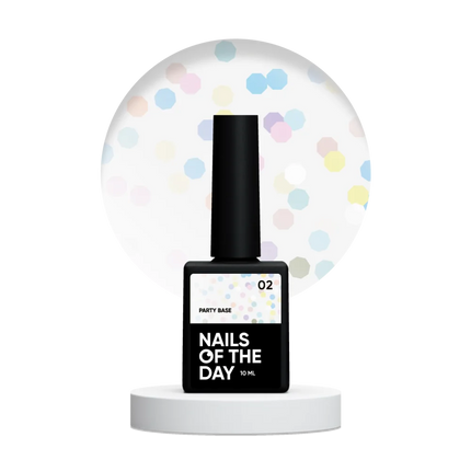 Base Party №2 10 ml NAILSOFTHEDAY - Color Base