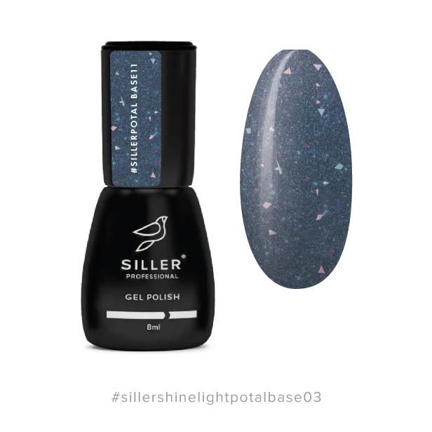 Base Shine Light POTAL №3 8 ml Siller - Color Base
