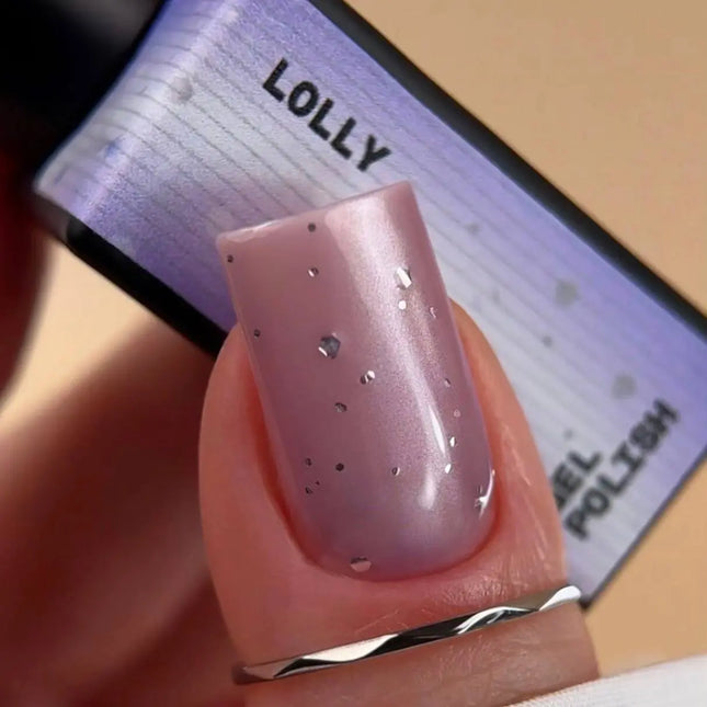 BIBLIOTEKA Cat Eye Gel Polish Nr. 09 Moon Veil 10ml – Silberweiß