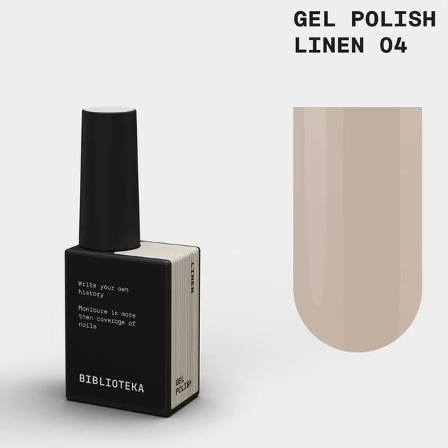 BIBLIOTEKA Gel Polish Nr. 003 Dust 10ml – Sanfte Elfenbeinfarbe