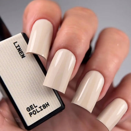 BIBLIOTEKA Gel Polish Nr. 003 Dust 10ml – Sanfte Elfenbeinfarbe