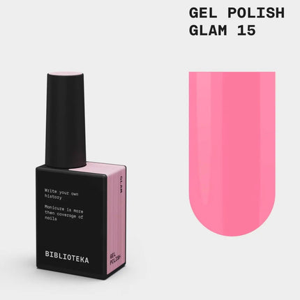 BIBLIOTEKA Gel Polish Nr. 012 Sky 10ml – zarte blaue Farbe