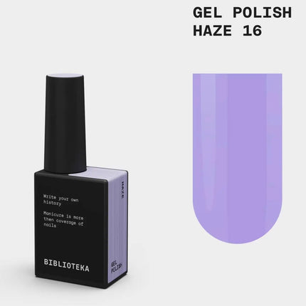 BIBLIOTEKA Gel Polish Nr. 012 Sky 10ml – zarte blaue Farbe