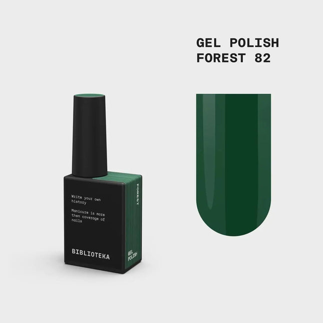 BIBLIOTEKA Gel Polish №082 Forest 10ml - Green