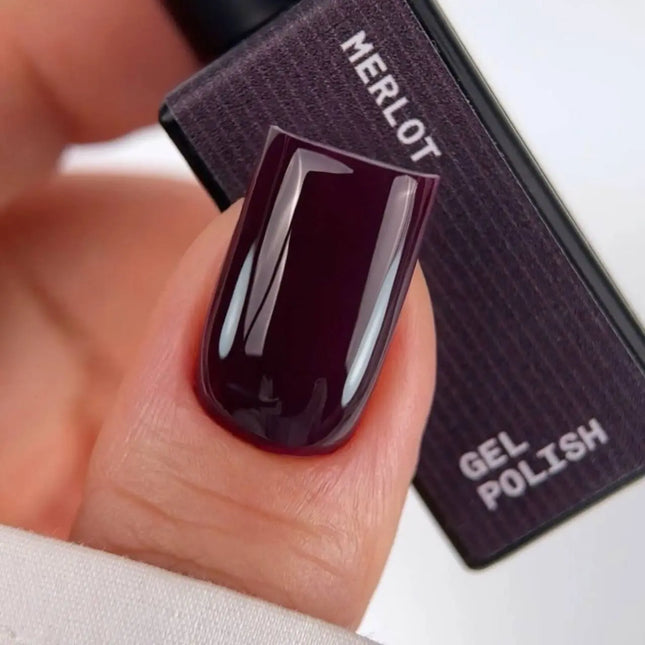 BIBLIOTEKA Gel Polish №085 Merlot 10ml - Ruby