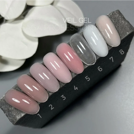 Builder Gel Veil №2 15 ml Saga Professional - Gel