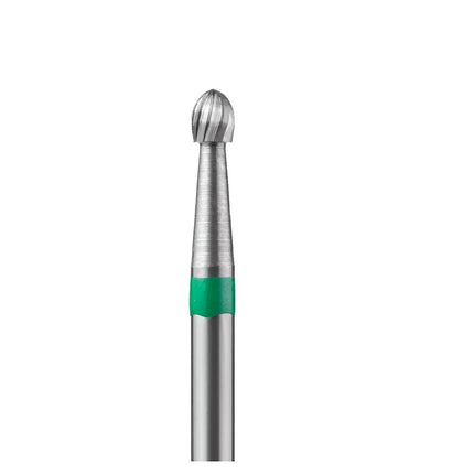 Hartmetall-Nagelfräser „Kugel“ 2.3mm Grün 406702M