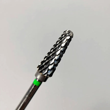 Hartmetall-Nagelfräser „Kegel“ 5 mm Grün H705cK Nisima