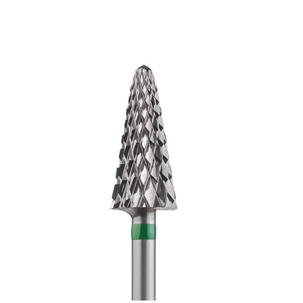 Твердосплавная фреза для ногтей «Конус» 6mm Green 407402M