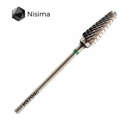 Carbide Nail Drill Bit "Frustum” 6mm Green Hr704cK Nisima