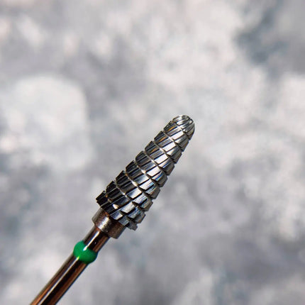 Carbide Nail Drill Bit "Frustum” 6mm Green Hr704cK Nisima