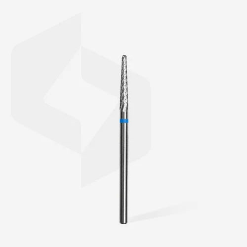 Carbide nail drill bit “Needle” 2.3*14 Blue Staleks - Carbide nail drill bits