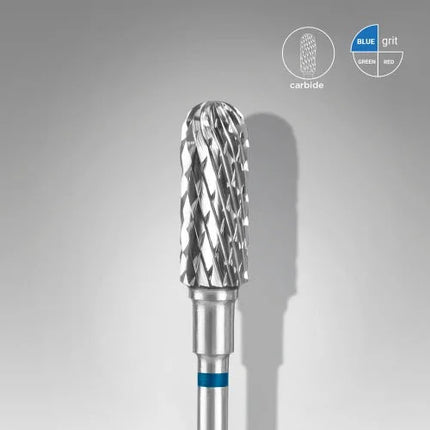 Carbide nail drill bit ’Rounded Сylinder” 5*13 Blue Staleks - Carbide nail drill bits