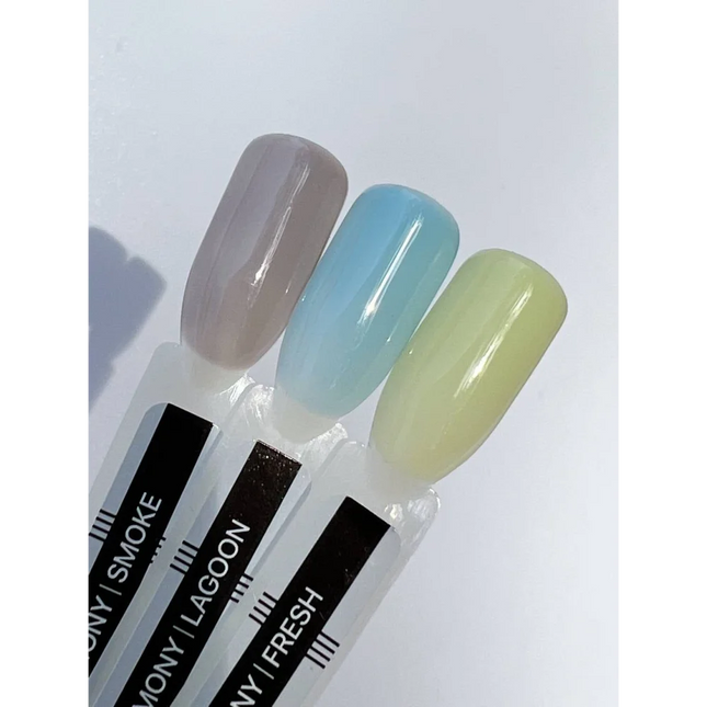 Color Rubber Base Gel Harmony Lagoon 7 ml. Kodi Professional - Color Base