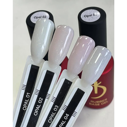 Color Rubber Base Gel Opal №4 7 ml. Kodi Professional - Color Base