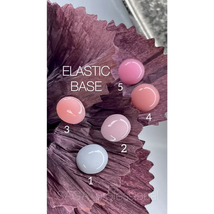 Cover Base Elastic №3 15 ml Saga Professional - Color Base
