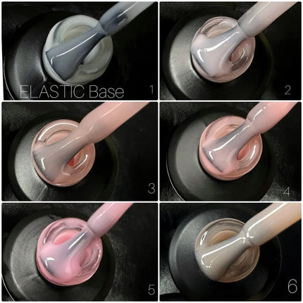 Cover Base Elastic №4 15 ml Saga Professional - Color Base