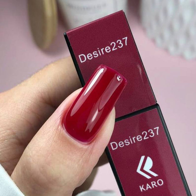 Гель-лак Desire 230 Safety orange 8ml KARO