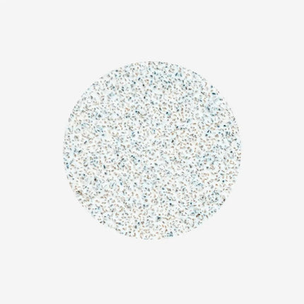 Disposable white files with soft foam layer for pedicure disc PODODISC STALEKS PRO L 80 grit (50 pcs) PDFS-25-80w