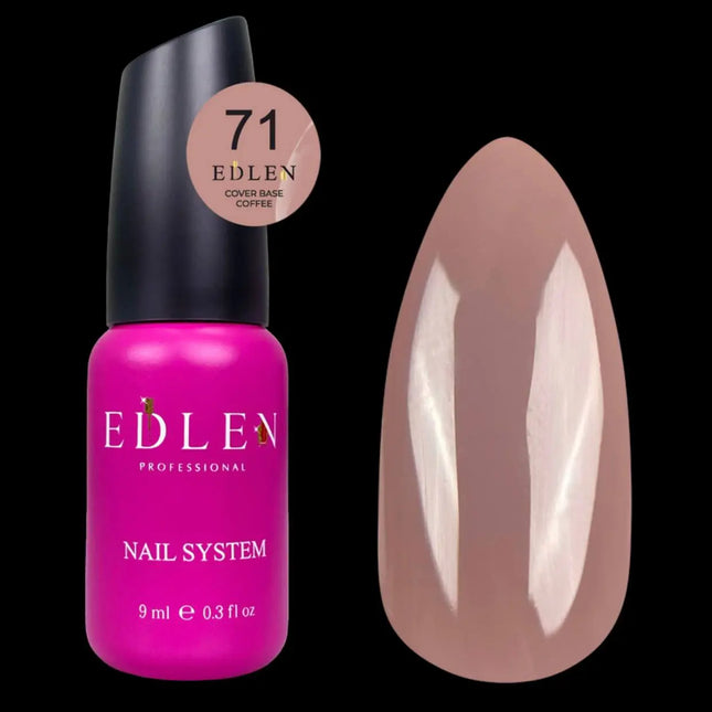 Edler Grundlack Cover Base Coffee №71 Cool Mocha 9ml