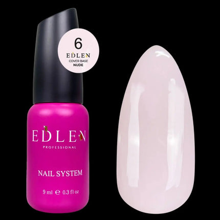 Edlen Cover База Nude №06 Milky Pink 9ml