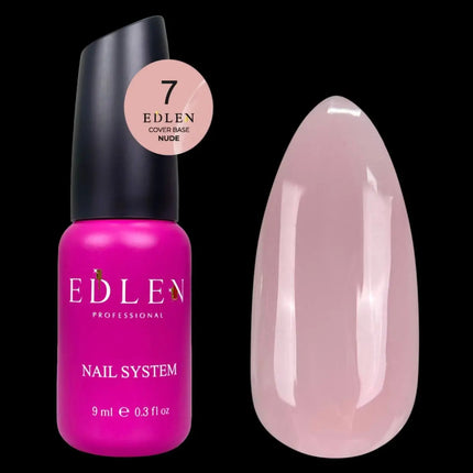 Edler Grundlack Cover Nude Nr. 07 Puderrosa 9ml