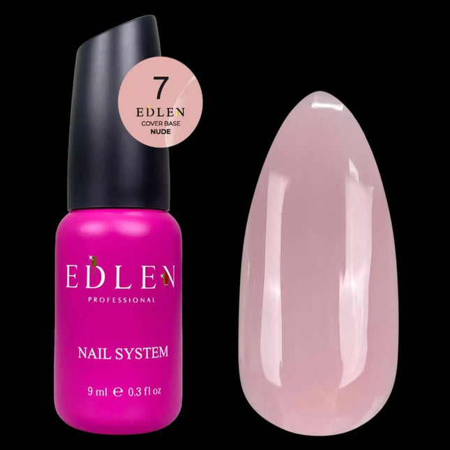 Пудра Edlen Cover База Nude №07 Powder Pink 9 мл
