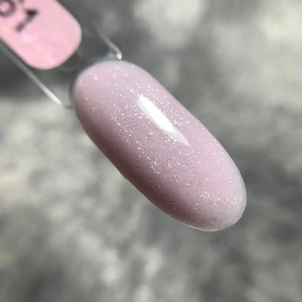 Пудра Edlen Cover База Opal №61 Powder Pink с серебристым шиммером 9 мл